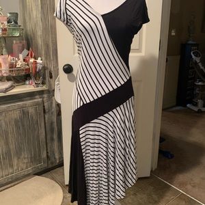 Asymmetrical Knit Dress